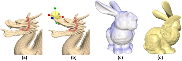 Laplacian Surface Editing