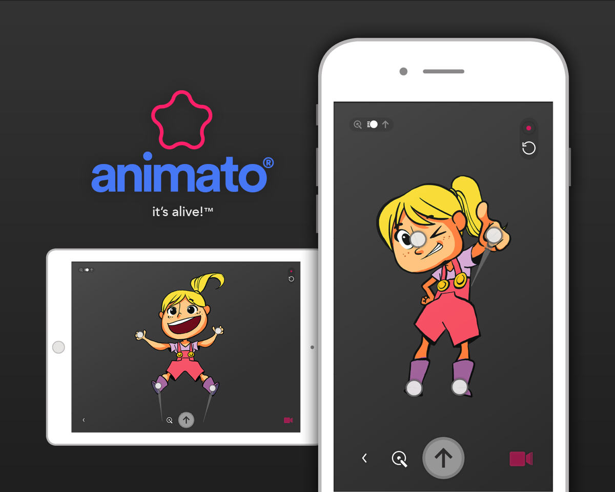 Animato: 2D Shape Deformation and Animation on Mobile Devices