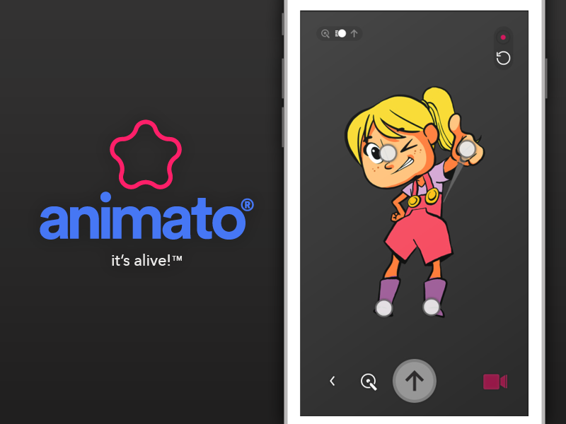 Animato: 2D Shape Deformation and Animation on Mobile Devices