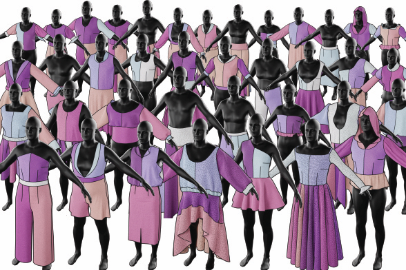 GarmentCodeData: A Dataset of 3D Made-to-Measure Garments With Sewing Patterns